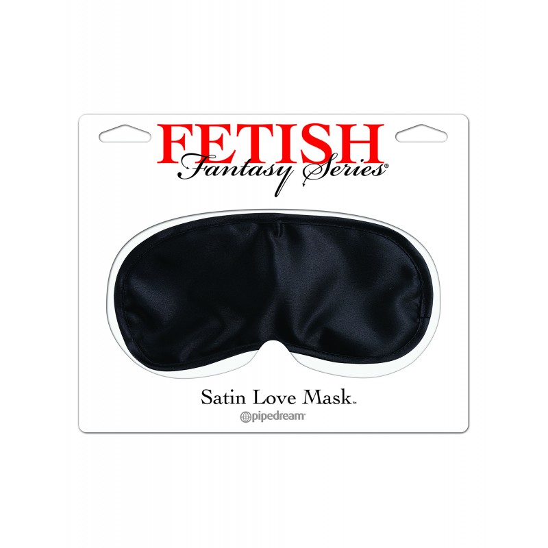 Fetish Fantasy Series Satin Love Mask –  Black